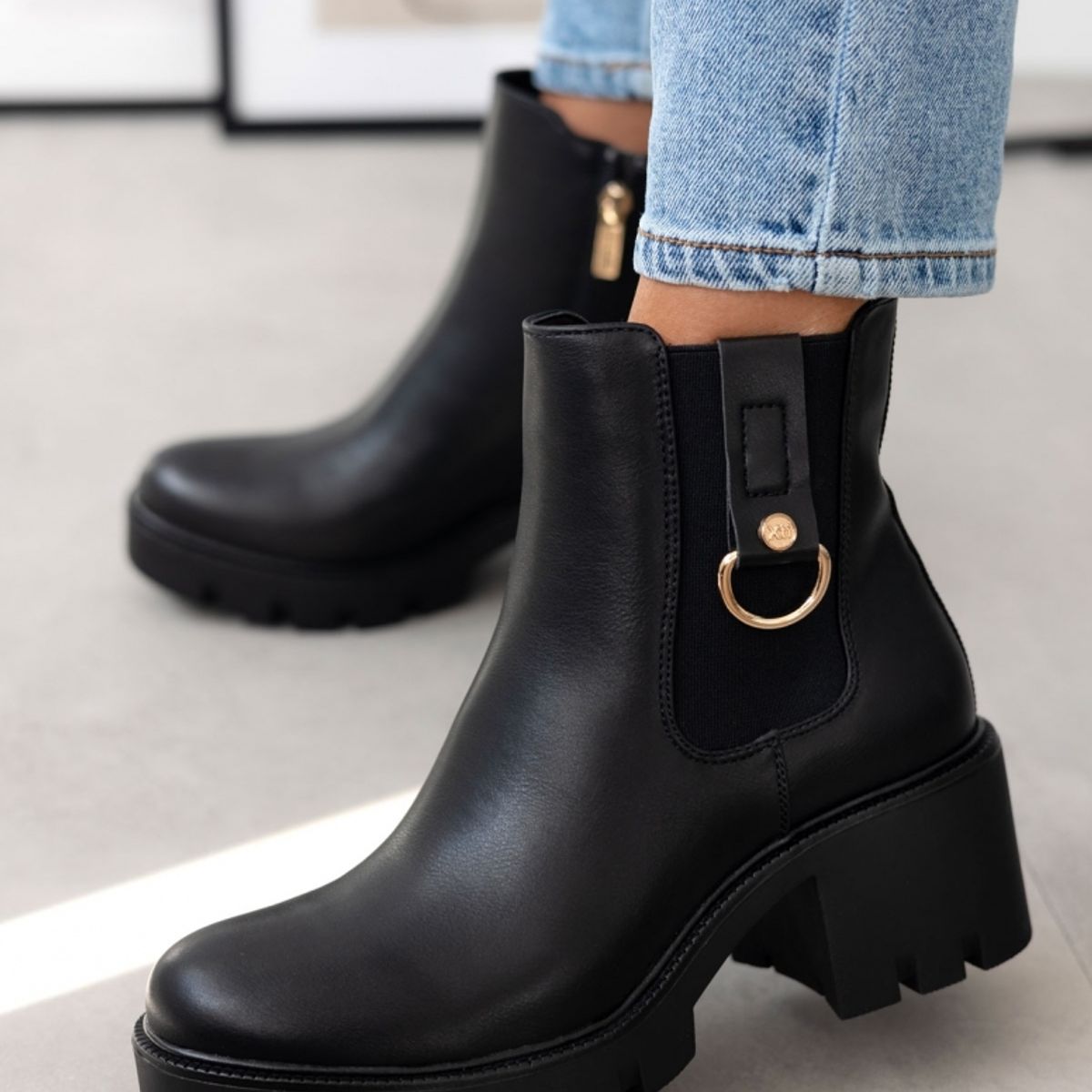 XTI - Bota Mujer Negro XTI