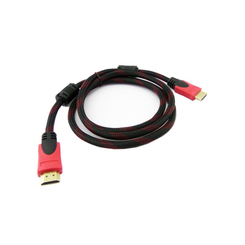 GENERICO - Cable Hdmi 1.5 metros Largo Doble Filtro Enmallado y Reforzado