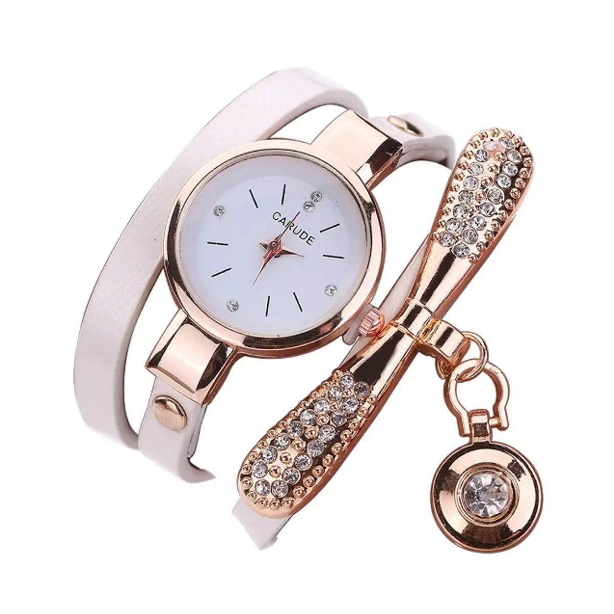 GENERICO - Reloj De Lujo Personalizado Para Mujeres Con Incrustaciones