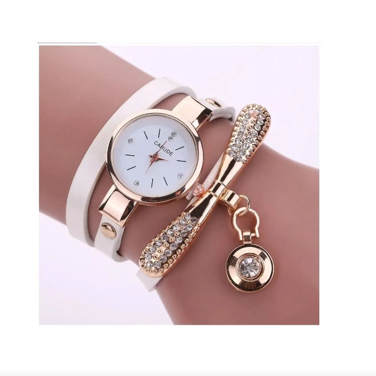 GENERICO - Reloj De Lujo Personalizado Para Mujeres Con Incrustaciones