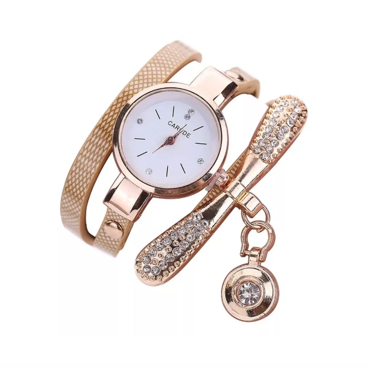 GENERICO - Reloj De Lujo Personalizado Para Mujeres Con Incrustaciones