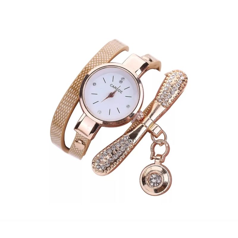 GENERICO - Reloj De Lujo Personalizado Para Mujeres Con Incrustaciones