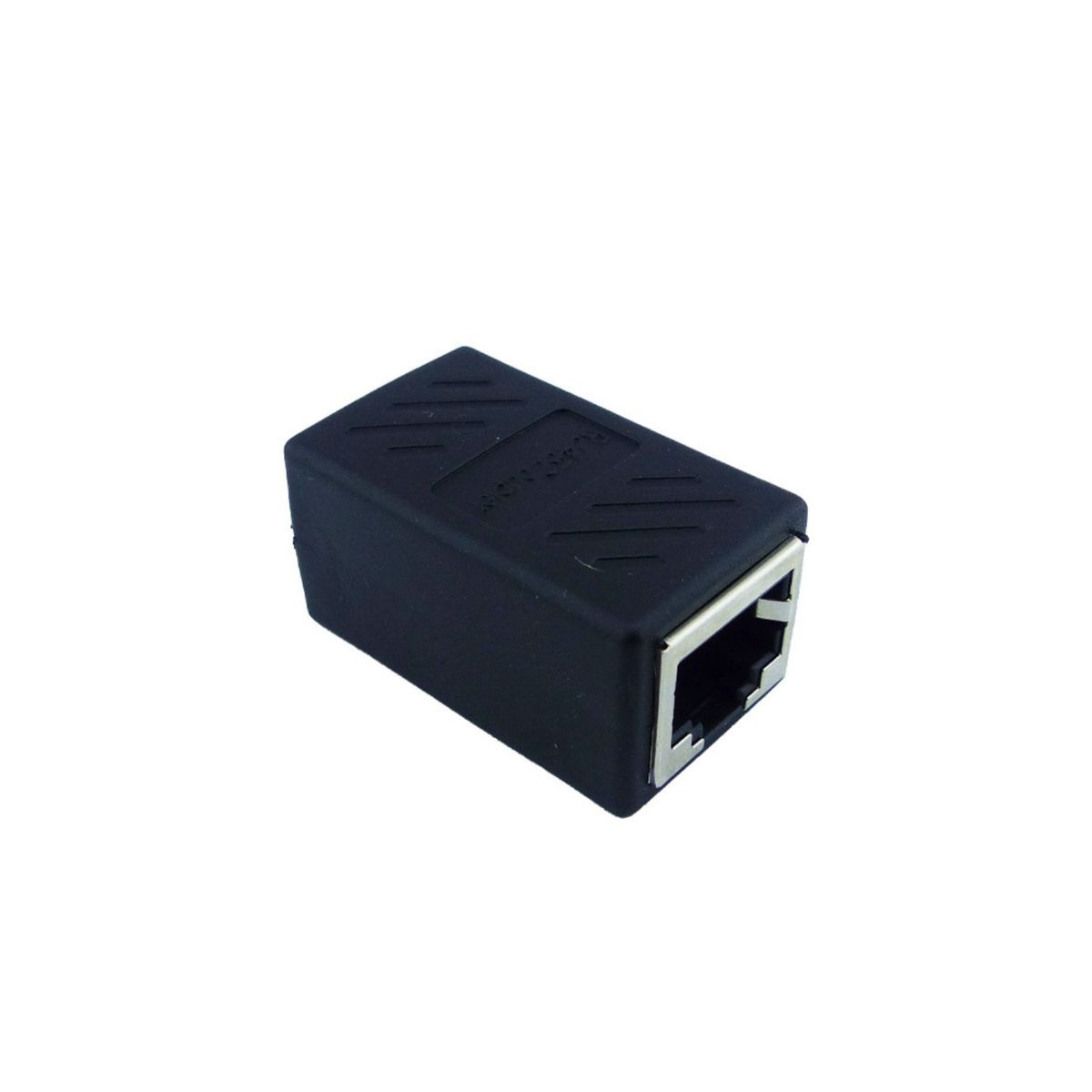 GENERICO - Copla Adaptador De Extensión Conector Ethernet RJ45 Cable Red