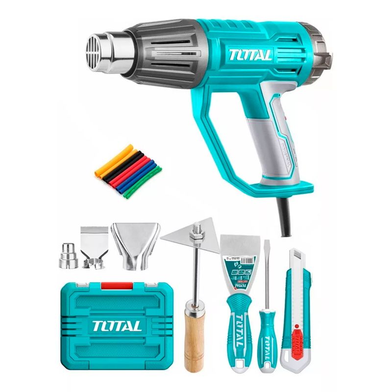 TOTAL TOOLS - Pistola De Calor 2000w Digital Maletin Total Tb200561