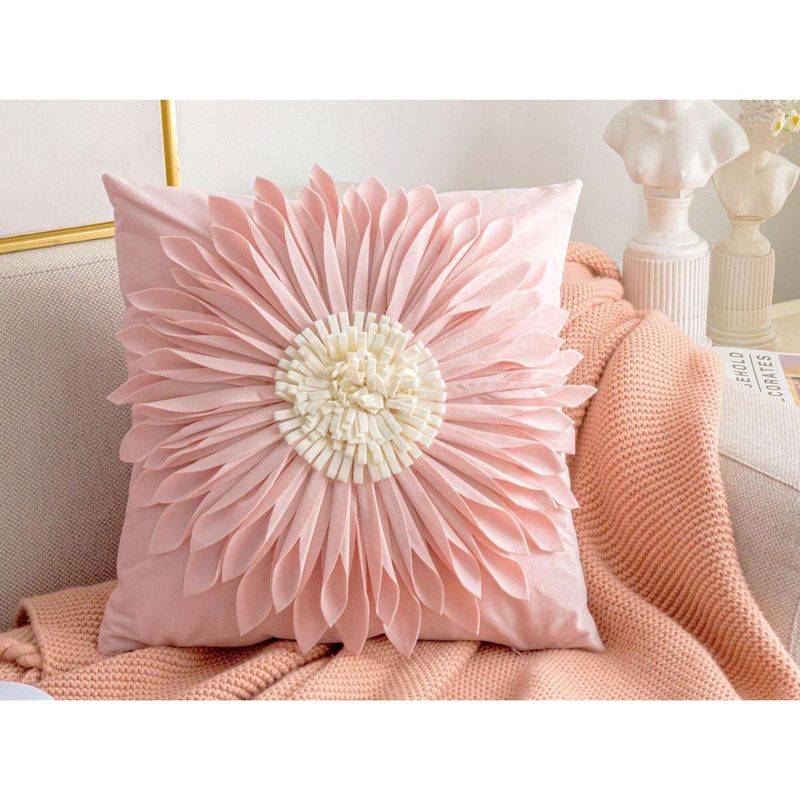 TODOHOGAR SANTIAGO DE CHILE - Cojín diseño flor