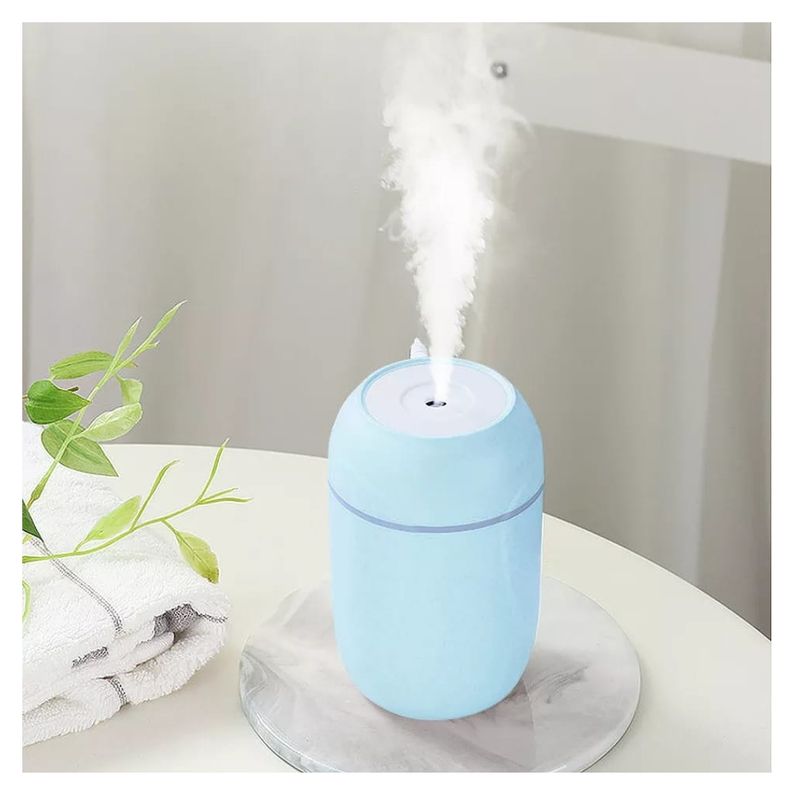GENERICO - Humidificador Difusor de Aromas 300ml Azul