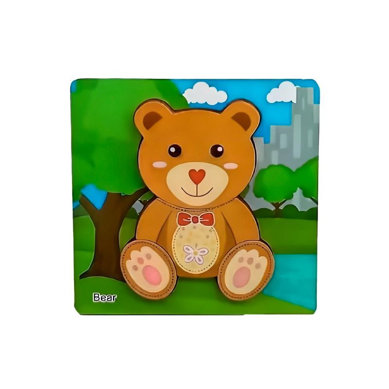GENERICO - Rompecabezas Puzzle Oso Pequeño PB-C4