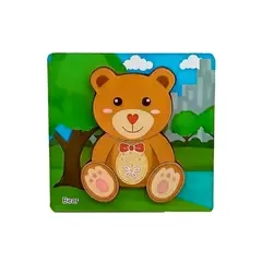 GENERICO - Rompecabezas Puzzle Oso Pequeño PB-C4