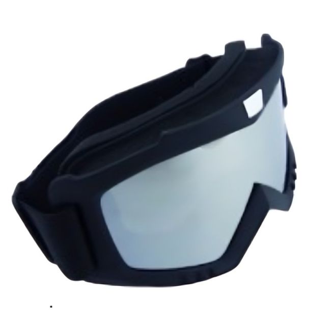 OEM - ANTIPARRA PARA MOTOCROSS MODR52 NEGRO CON MICA ESPEJO