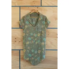 PAULAMAR - Vestido Camisero Seda