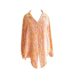 PAULAMAR - Blusón Camisero Seda