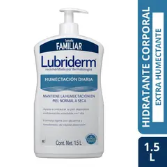 LUBRIDERM - Crema Corporal Humectación Diaria 15 L