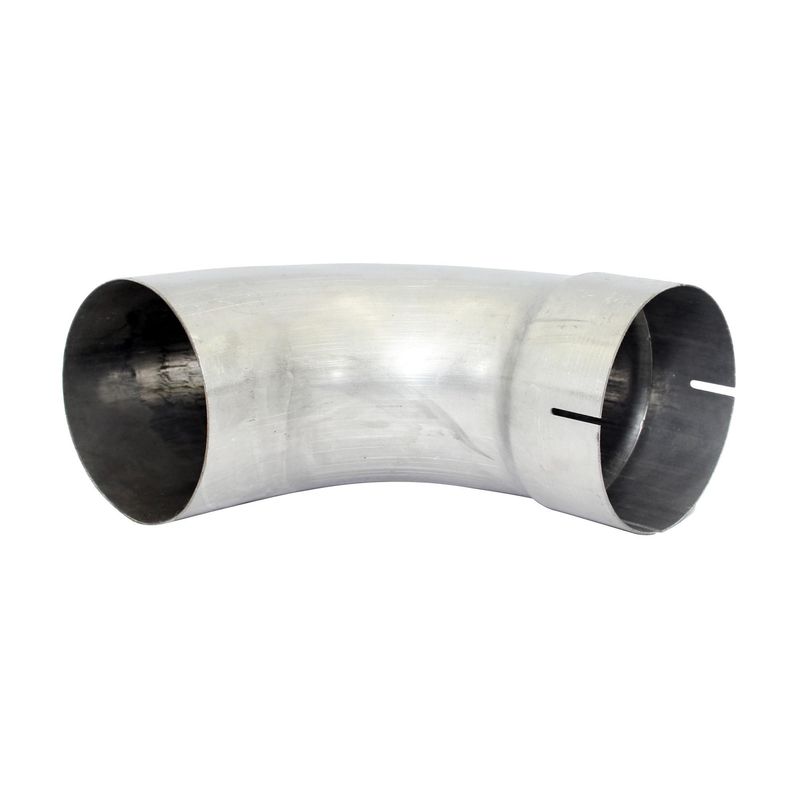 AUTOMANN - Tubo Escape 90 Grados Galvanizado