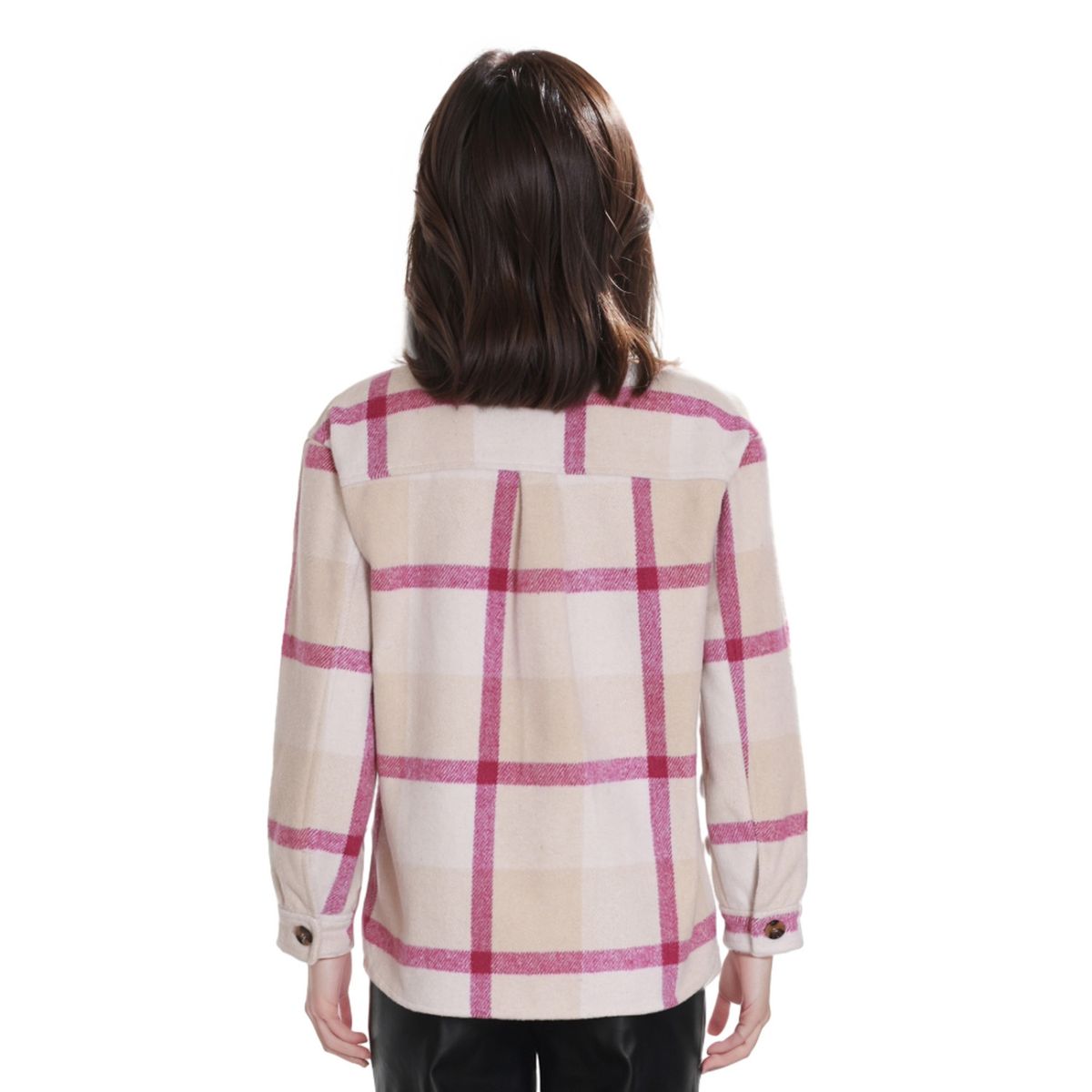 FASHION'S PARK - Blusa Niña Cotelé Polarnterior Beige Fashion's Park