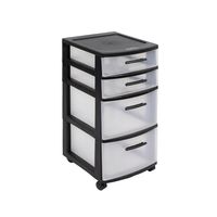 Cajonero 4 Niveles Eclypse Negro MQ