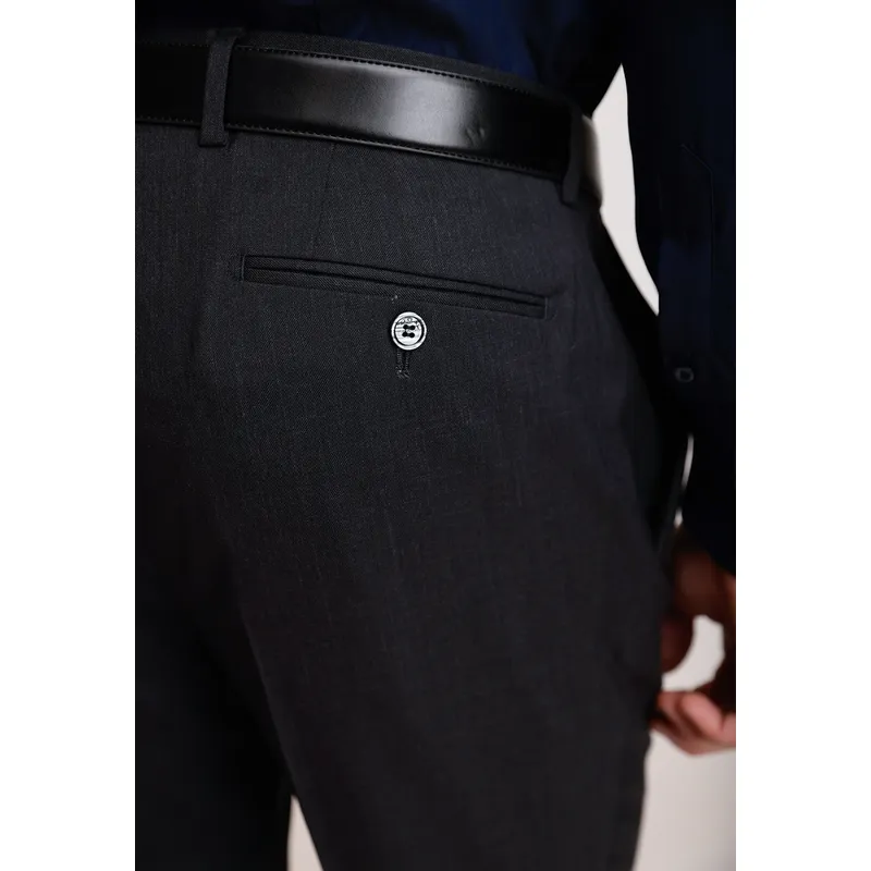 TRIAL - Pantalón hombre Formal Regular fit Executive  Gris marengo