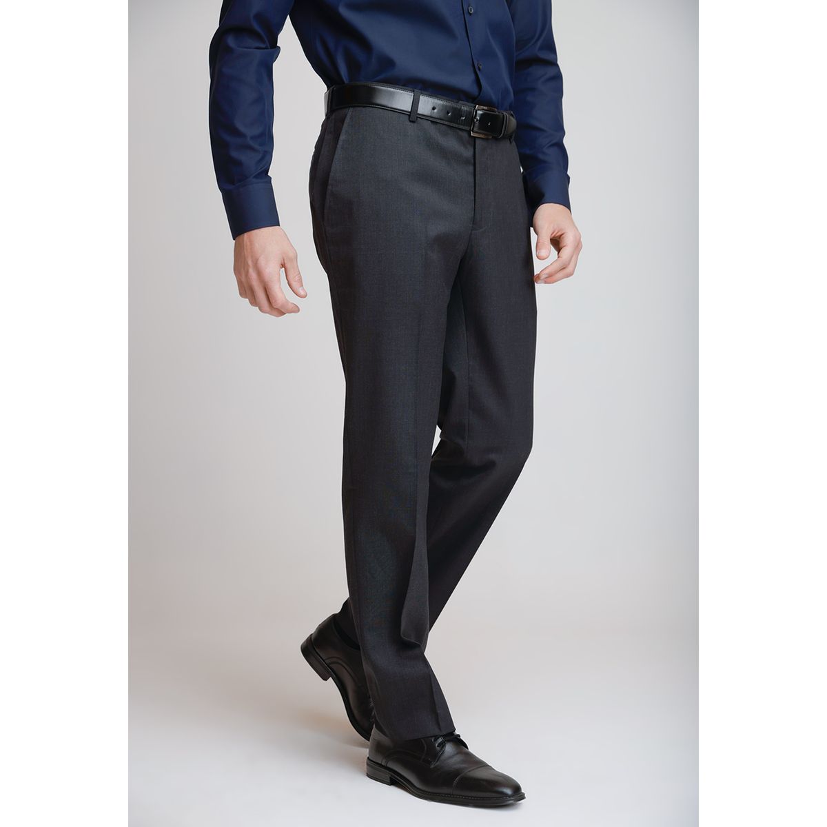 TRIAL - Pantalón hombre Formal Regular fit Executive  Gris marengo