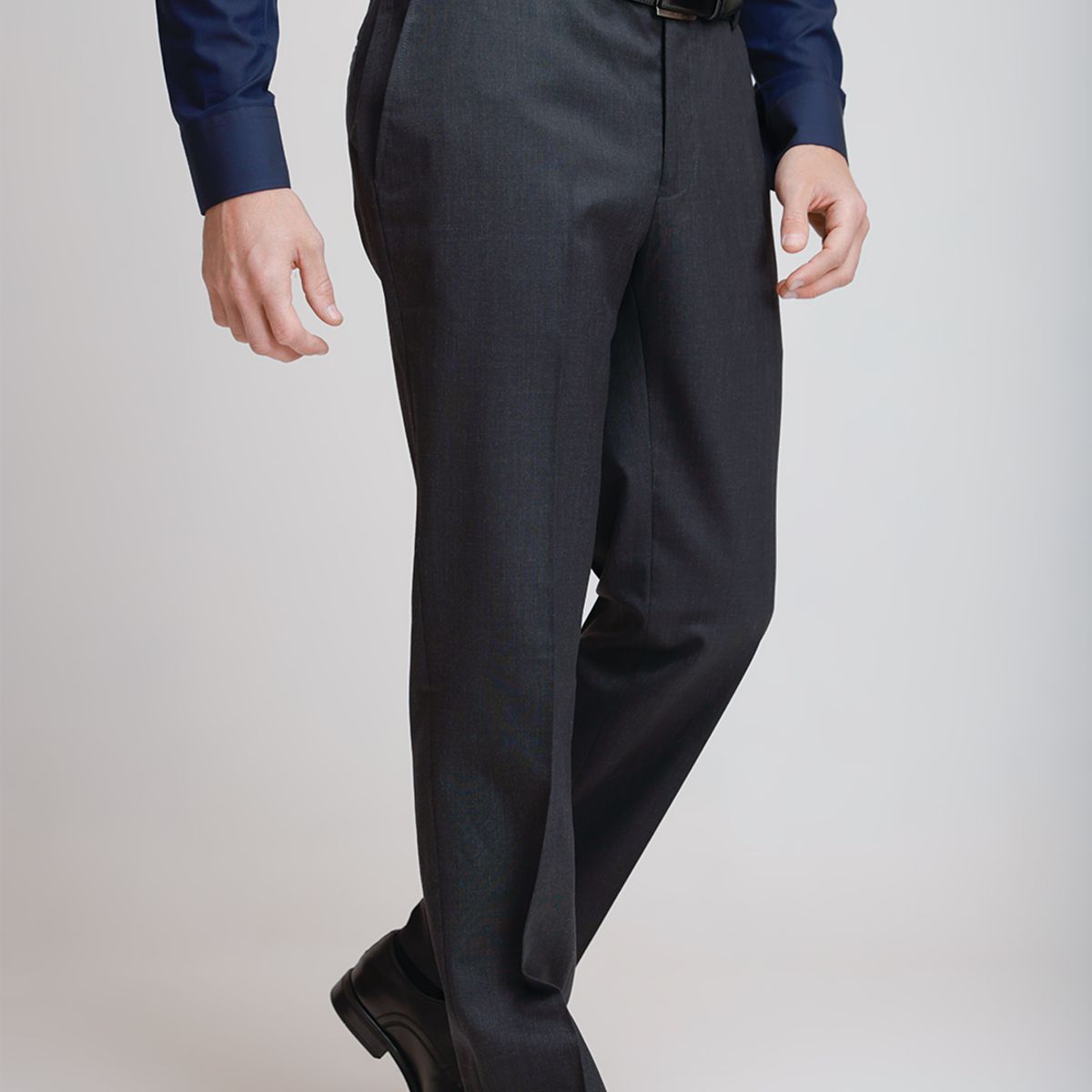 TRIAL - Pantalón hombre Formal Regular fit Executive  Gris marengo