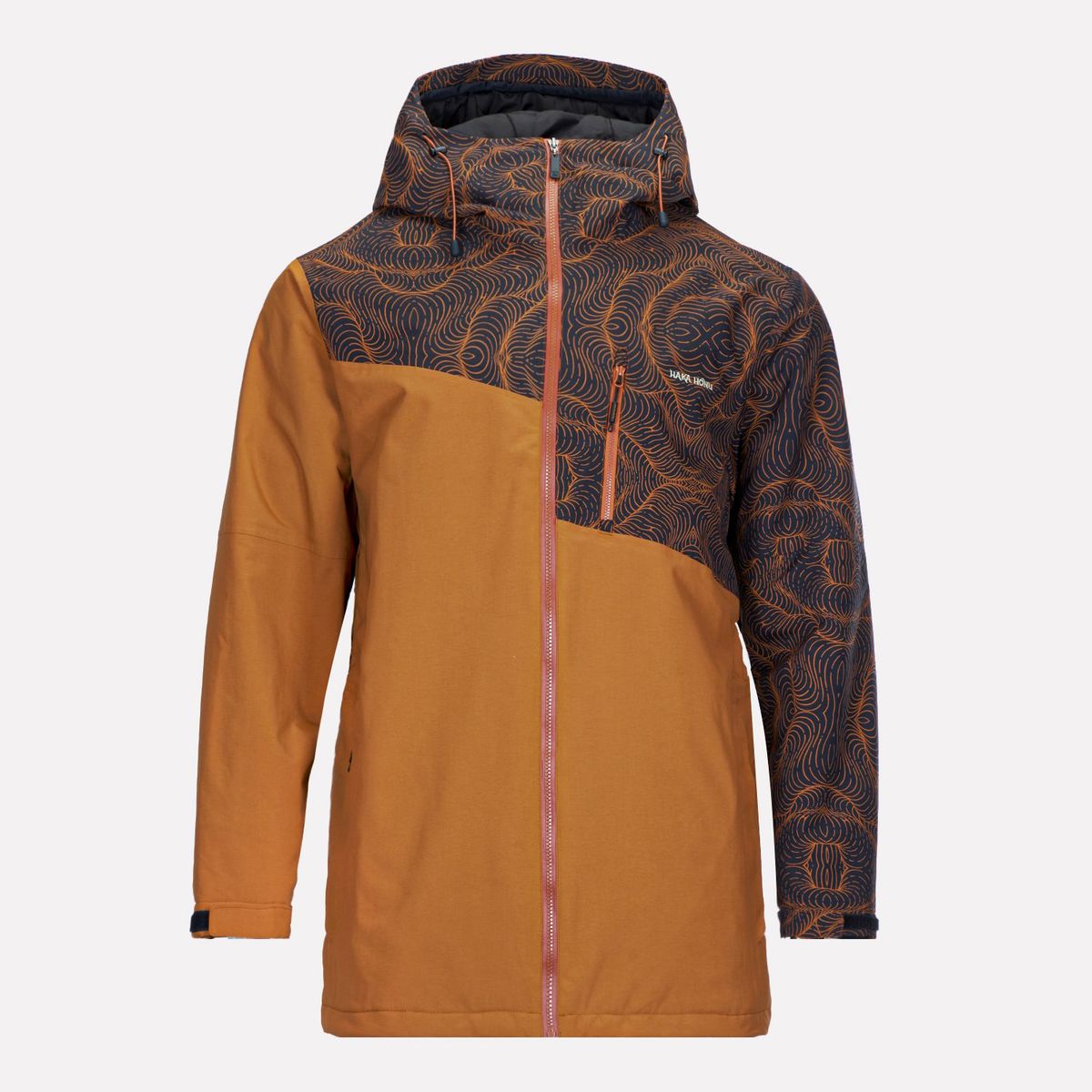 HAKA HONU - Chaqueta Hombre Yeti Print Terracota Haka Honu