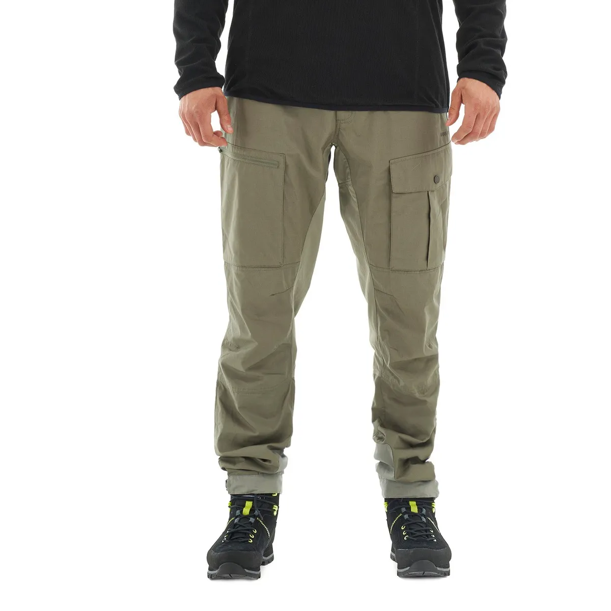 HAKA HONU - Pantalon Hombre Boina Negra Verde Militar Haka Honu