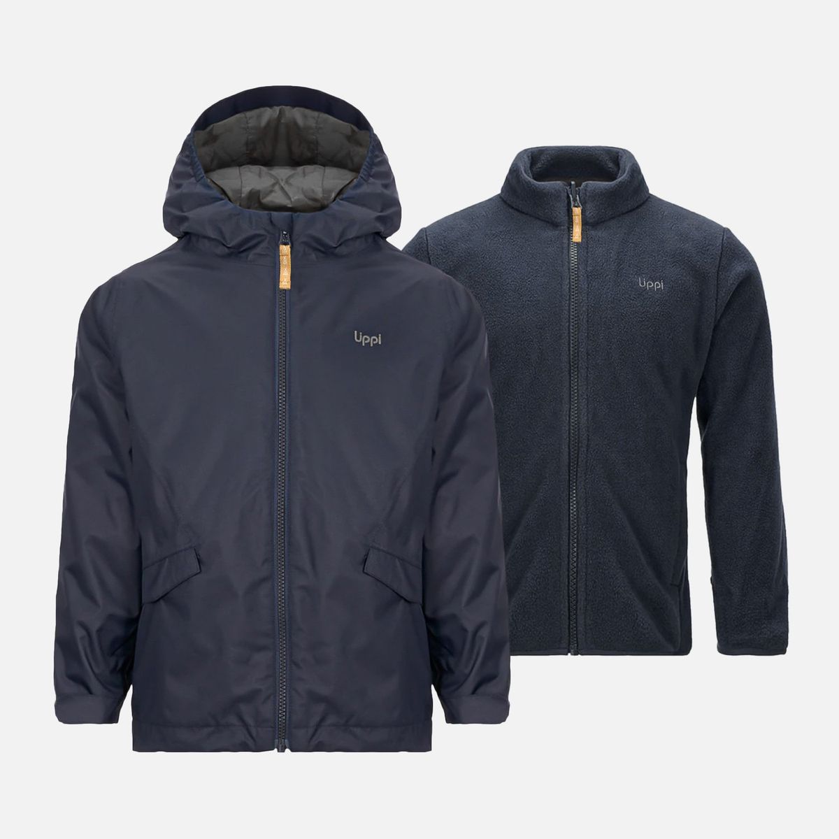 LIPPI - Chaqueta Niño Snowball Fusion-3 Hoody Jacket Azul Marino Lippi