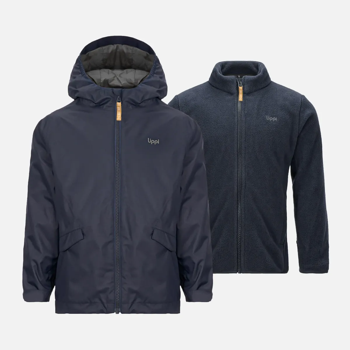 LIPPI - Chaqueta Niño Snowball Fusion-3 Hoody Jacket Azul Marino Lippi