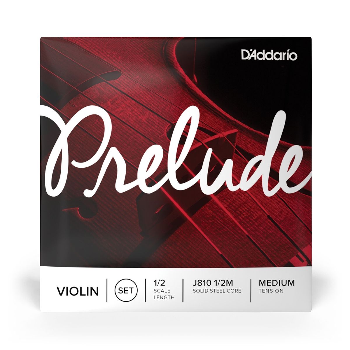 DADDARIO - Set de cuerdas Violín 1/2 Prelude J810 1/2M Daddario