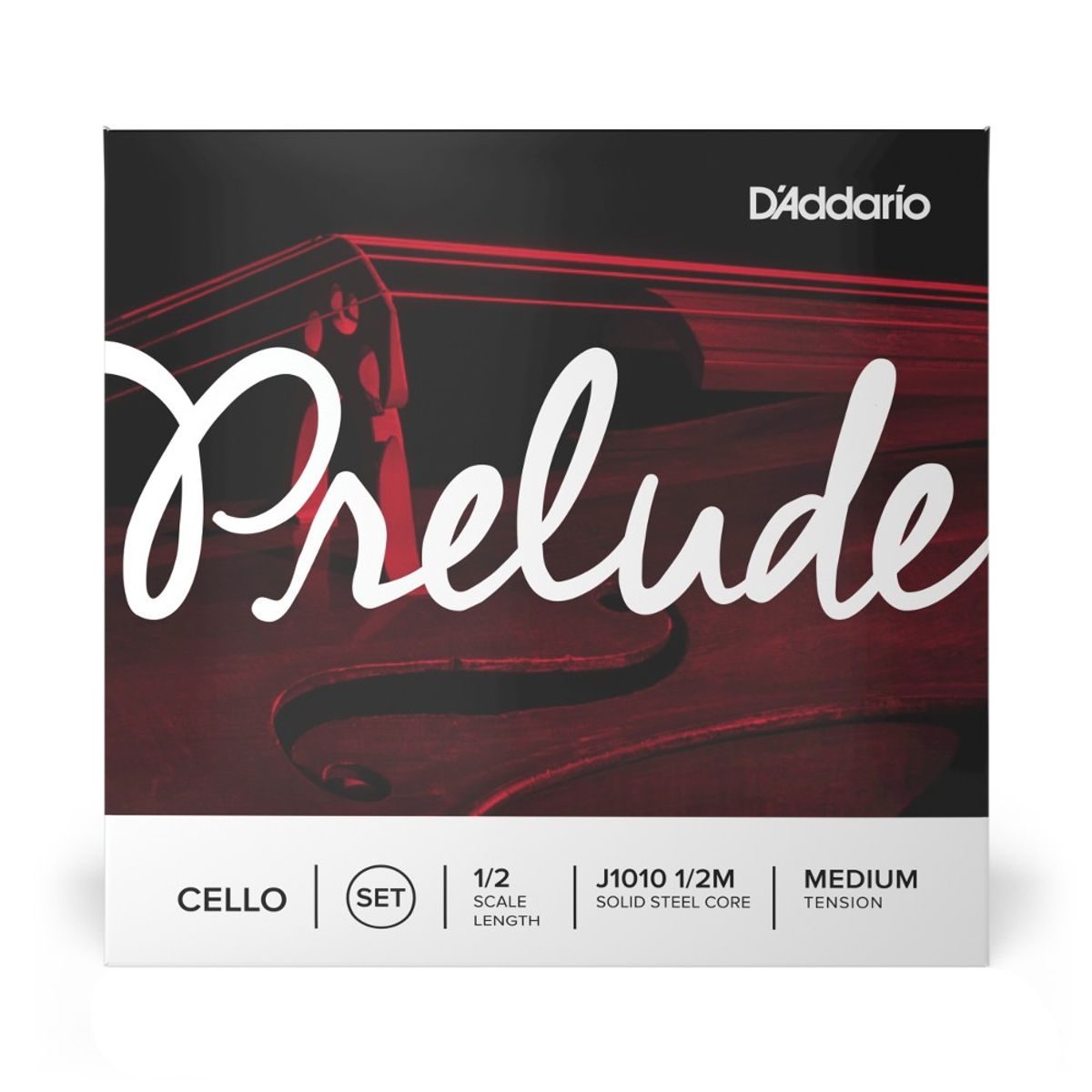 DADDARIO - Set cuerdas Cello Prelude 1/2 Med J1010 1/2M Daddario