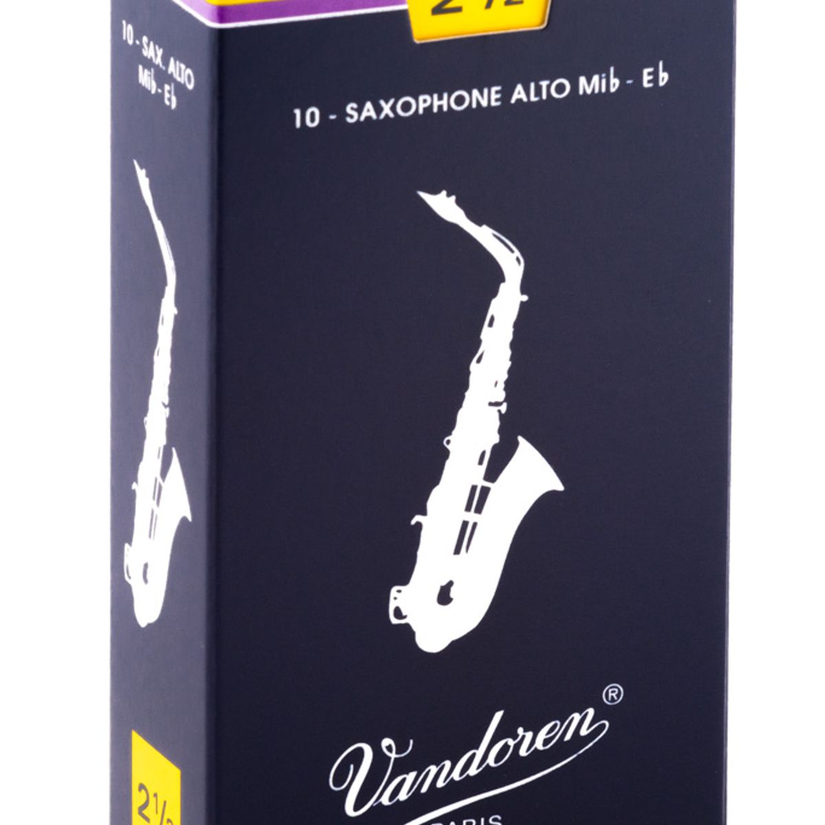 VANDOREN - Cajas de cañas Saxo Alto TRADICIONAL Nº2.5 SR2125 Vandoren