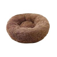 Cama Antiestrés Mascotas Gatos Perros 80 Cm Grande Xxl Cafe