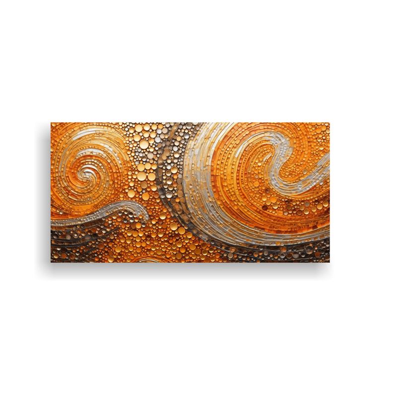 GENERICO - Pinturas De Decoración De Arte Cuadro Para Sala Estilo Punt 160x80cm