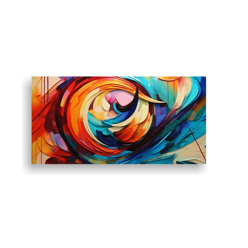 GENERICO - Pintura Inspiradora En Relieve De Lienzos Abstracto Y Realis 160x80cm