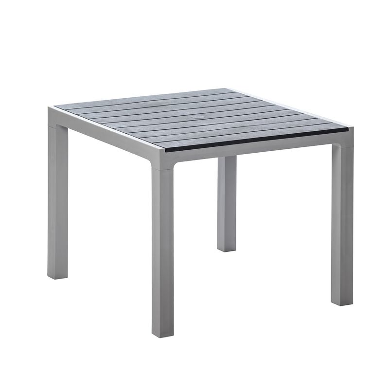 QRUBBER - Mesa Modular Madeira Cuarzo Símil Madera MQ QRubber