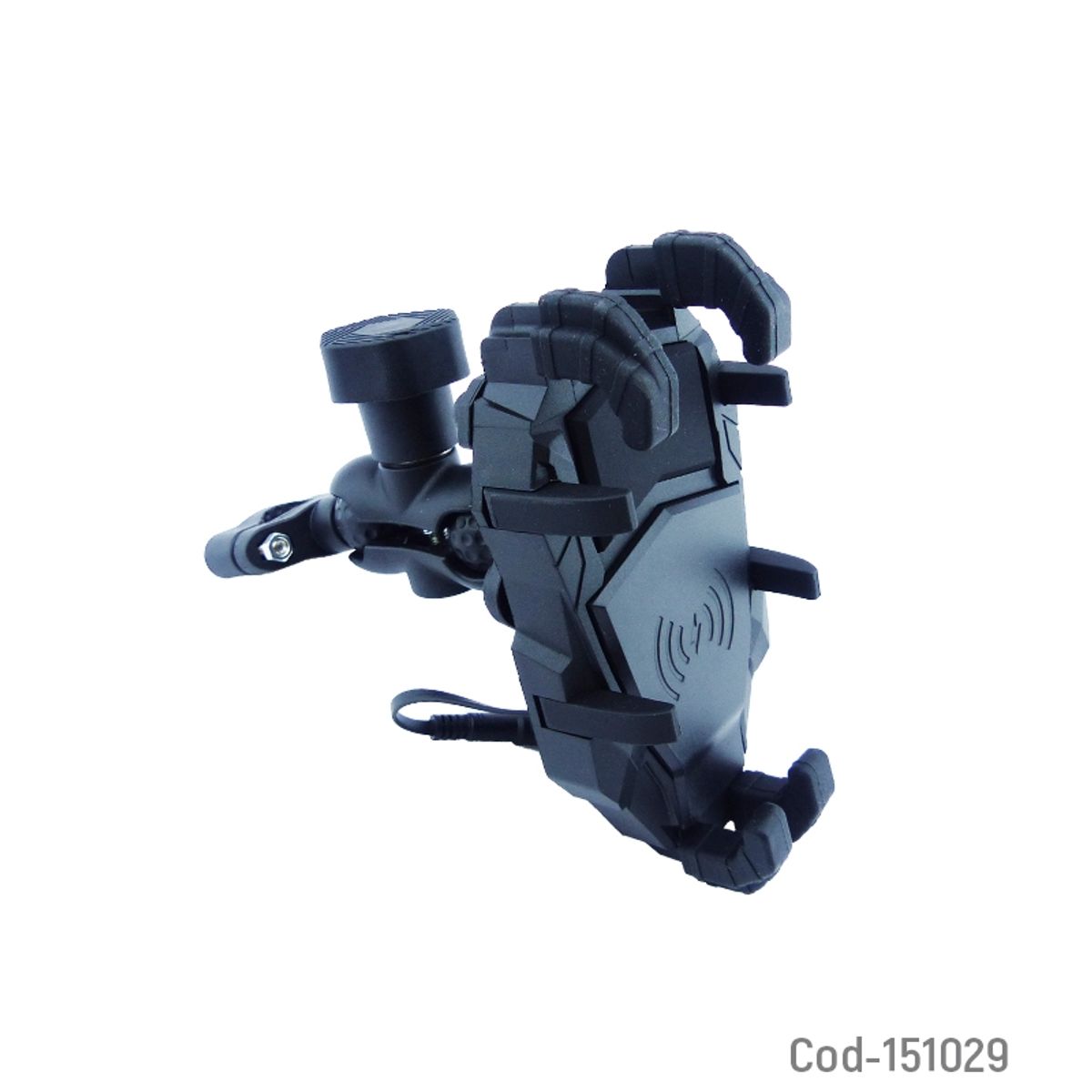 OEM - PORTA SMARTPHONE PARA MOTO CARGA INALAMBRICA YC FAST CHARGE