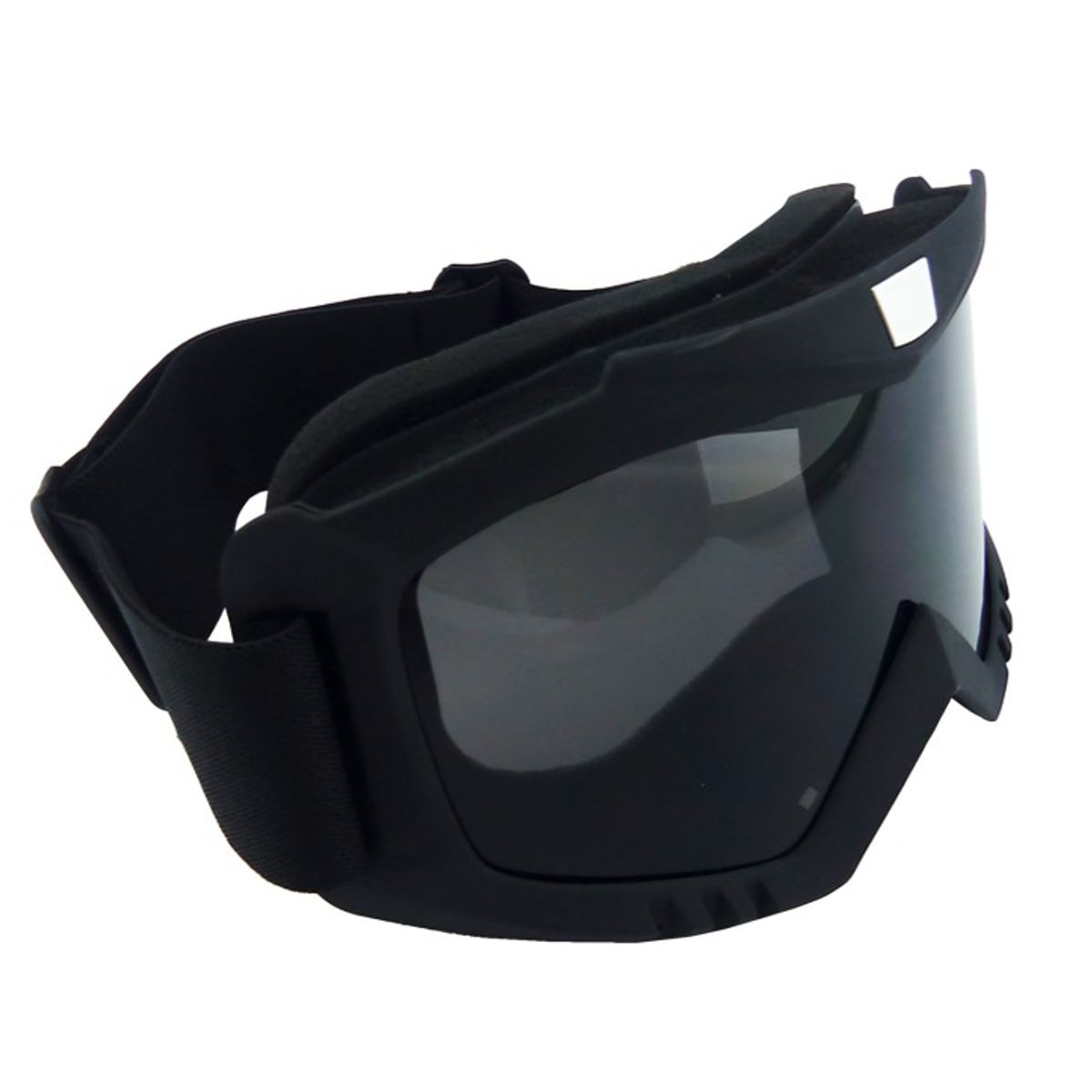 OEM - ANTIPARRA PARA MOTOCROSS MODR52 NEGRO CON MICA NEGRO ESPEJO