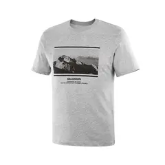SALOMON - Polera Sal Alps Photo Ss Tee M Hombre