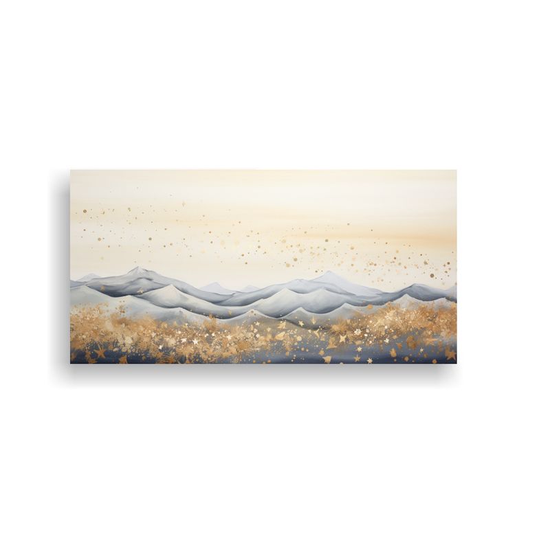 GENERICO - Paisaje De Montaña Con Estilo Elegante Destacando Pinturas  160x80cm