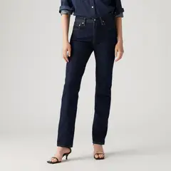 LEVIS - Jeans Mujer 501 Original Fit Azul