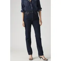 LEVIS - Jeans Mujer 501 Original Fit Azul