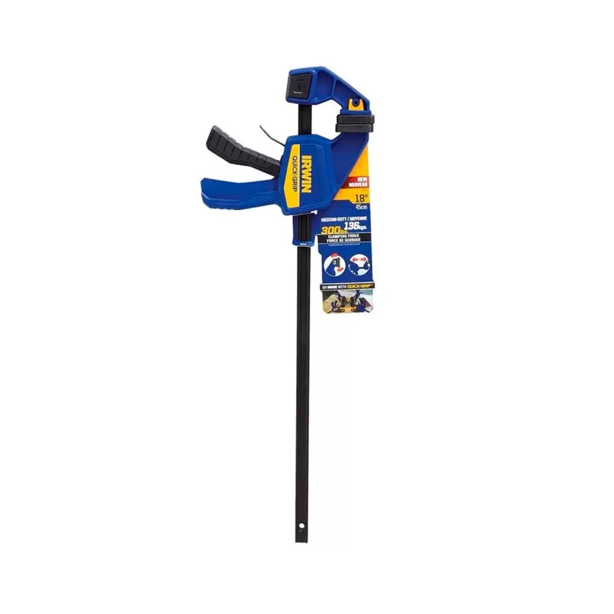 IRWIN - Prensa Liberacion Rápida Barra Irwin Quick-grip 45 Cm Sl300