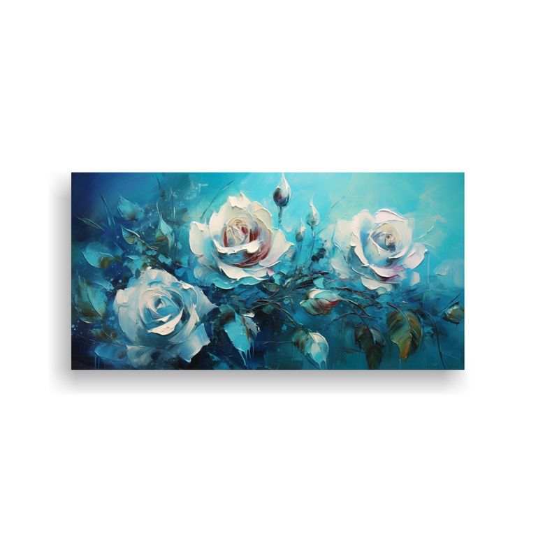 GENERICO - Pintura En Lienzo Estilo Composición Inspiradora Estrellado 160x80cm