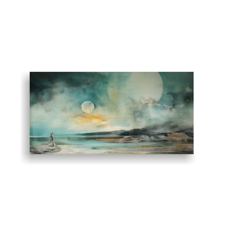 GENERICO - Pintura De Lienzo Sublimado Canva Tela Poder Con Colores Vib 160x80cm