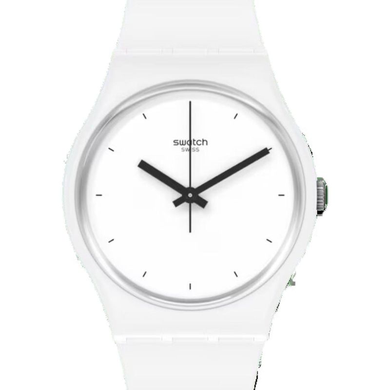 SWATCH - Reloj Unisex SWATCH THINK TIME WHITE SO31W100