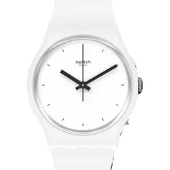 SWATCH - Reloj Unisex THINK TIME WHITE SO31W100