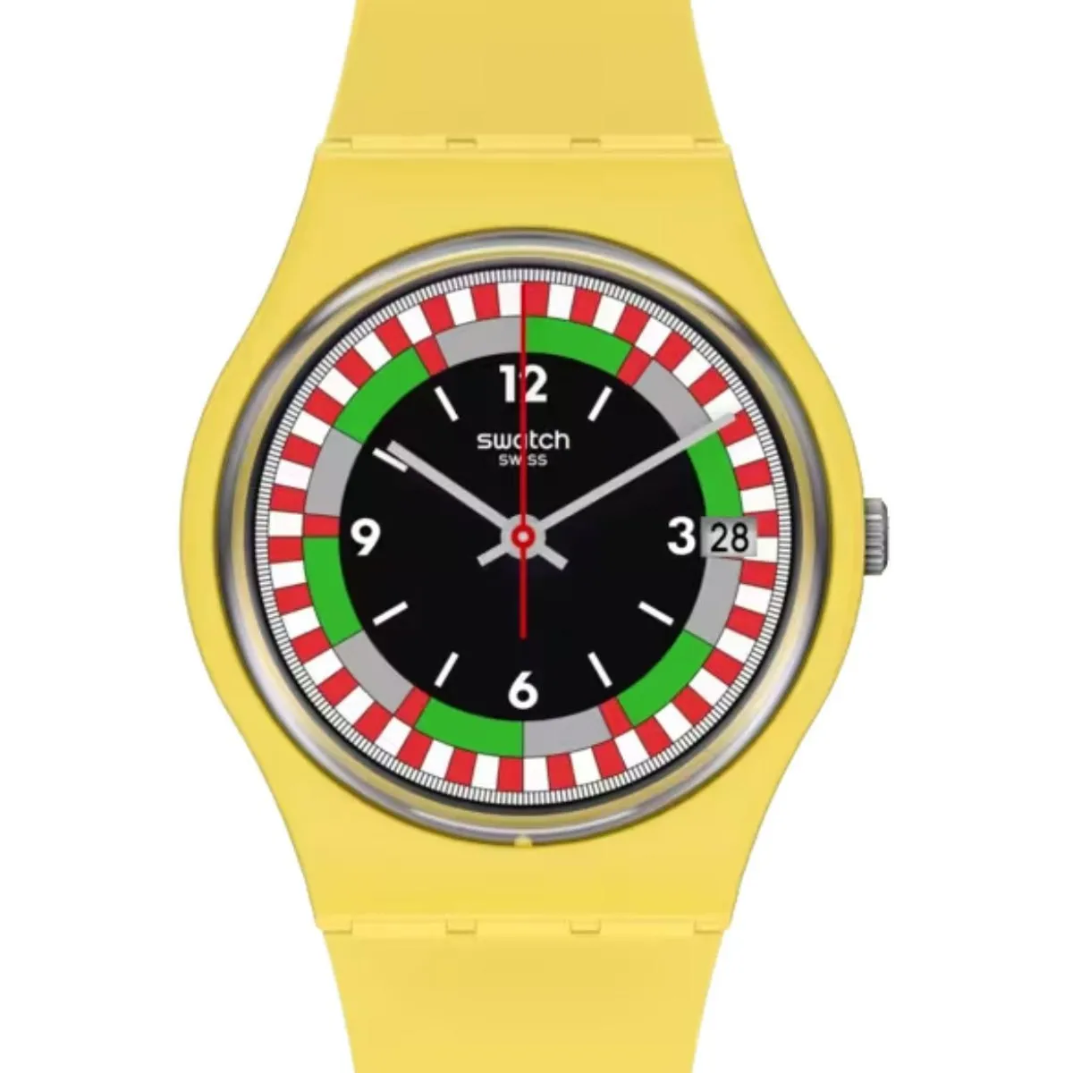 SWATCH - Reloj Unisex SWATCH YEL RACE SO31J400