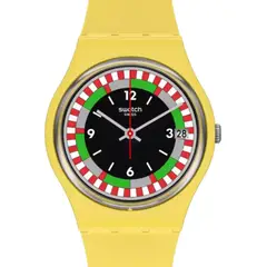SWATCH - Reloj Unisex YEL RACE SO31J400