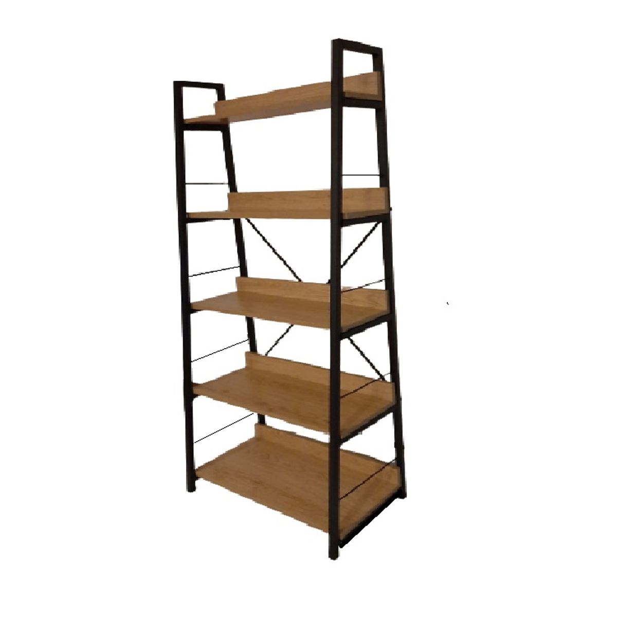 INTERACTIVE STORE - Estante repisa metal / madera 5 niveles