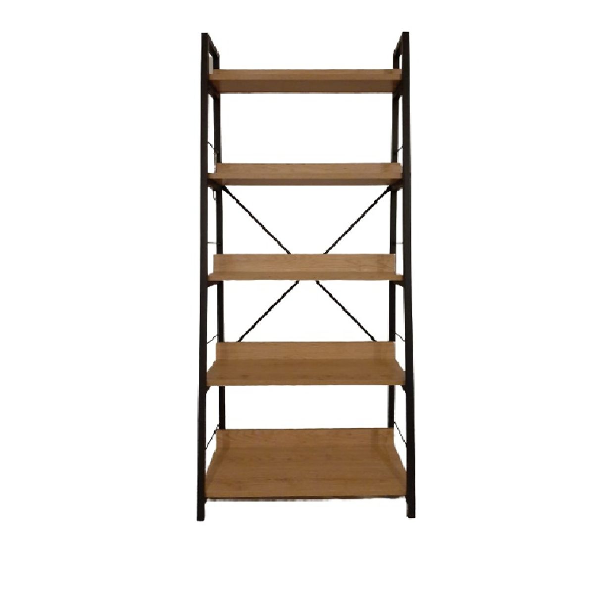 INTERACTIVE STORE - Estante repisa metal / madera 5 niveles