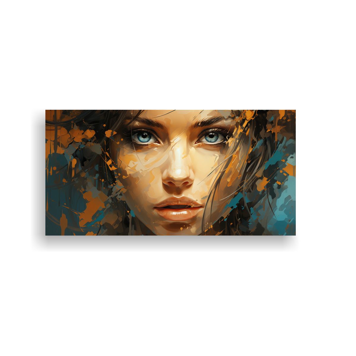 GENERICO - Cuadro Espectacular De Personalidad: Una Pintura Abstracta C 160x80cm