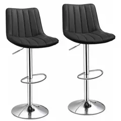 ARTIHOGAR - Pack 2 Sillas Bar Palermo Ecocuero